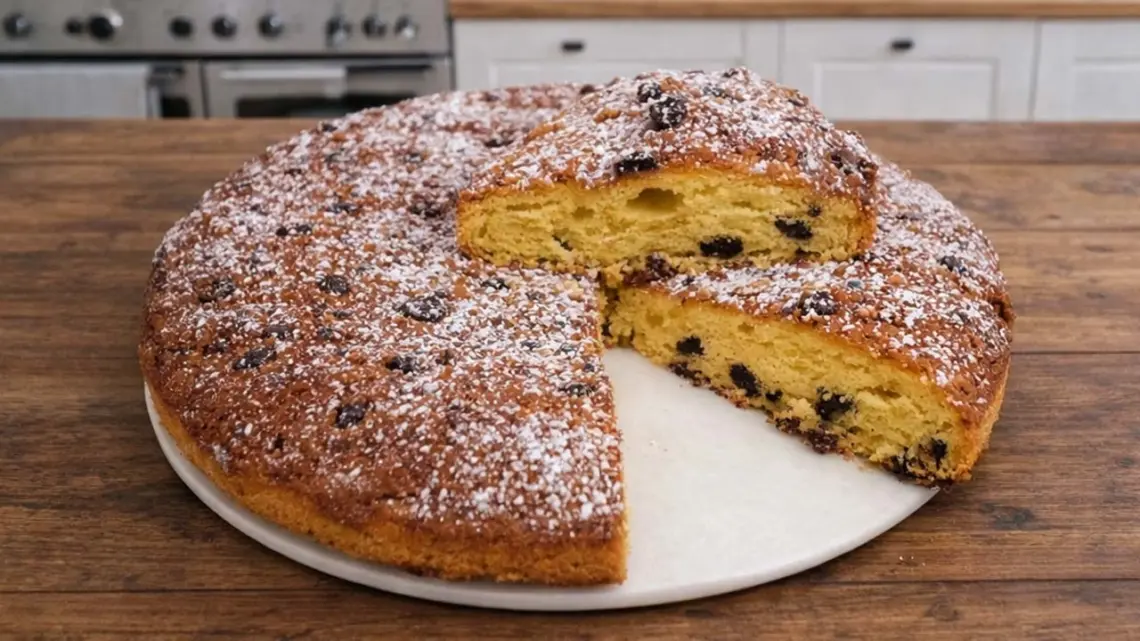 Cake quatre-quarts poire chocolat ultra moelleux – recette facile et rapide