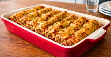 Cannellonis à la viande et à la béchamel – recette facile au four