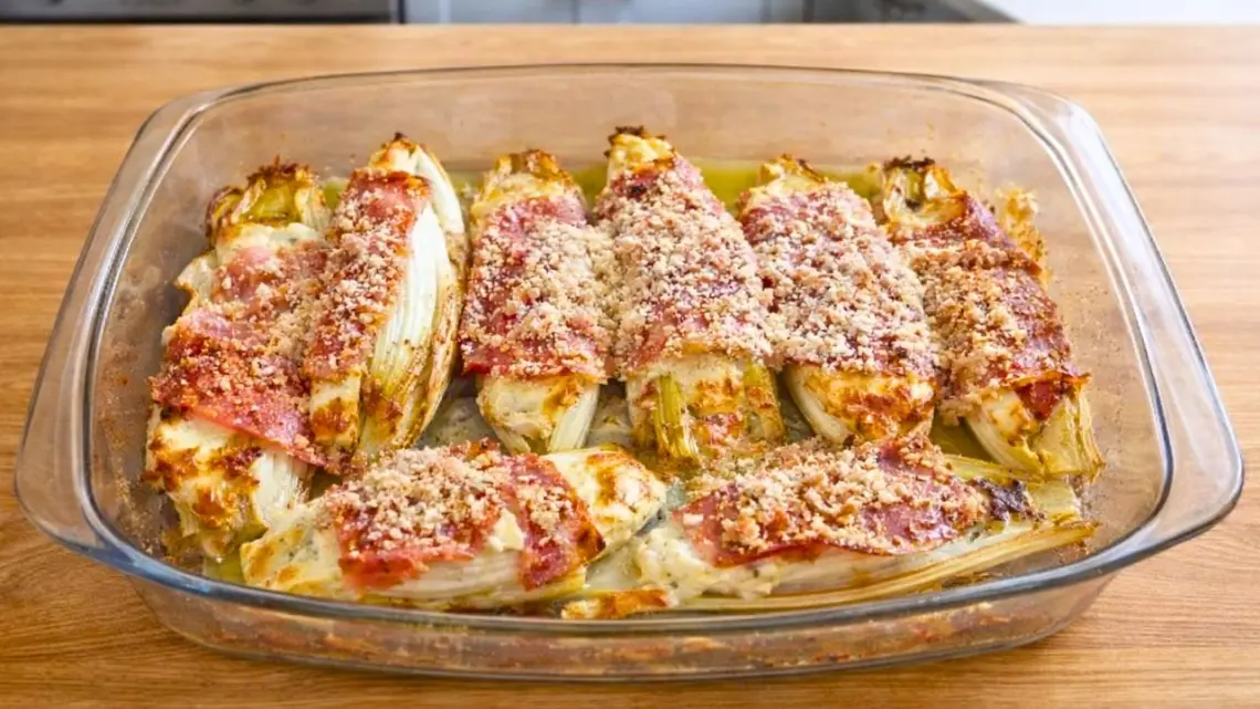 Endives au jambon cru et parmesan au four – Recette facile et gourmande