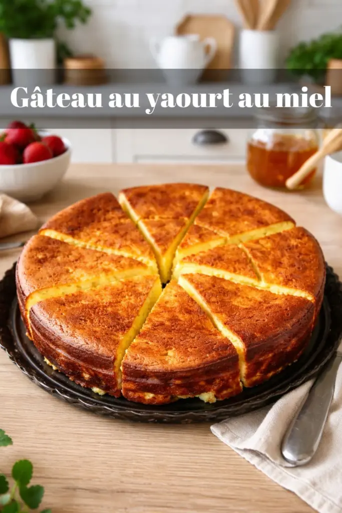 Gâteau au yaourt au miel – un grand classique de la pâtisserie maison