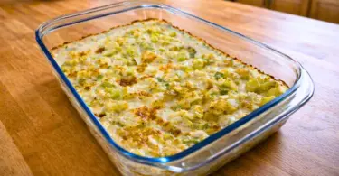 Gratin de poireaux à la crème et parmesan – recette facile au four