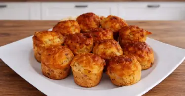 Mini-muffins au fromage des Pyrénées et chorizo : bouchées apéritives