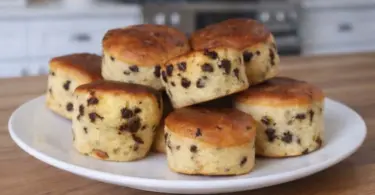 Muffins à l’orange et aux pépites de chocolat : recette facile et moelleuse