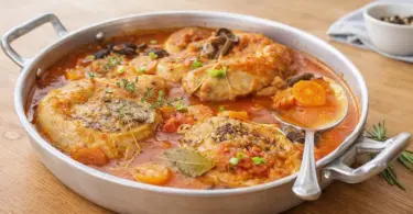 Osso bucco de dinde mijoté aux carottes plat familial fondant
