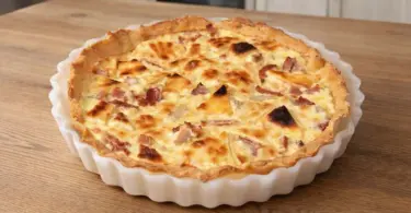 Quiche Lorraine à la Vache qui rit : simple et gourmande
