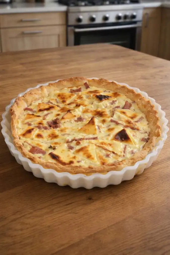 Quiche Lorraine à la Vache qui rit : simple et gourmande