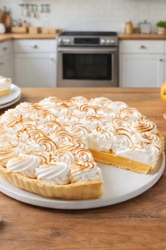 Tarte à l’orange meringuée maison  dessert acidulé et gourmand facile