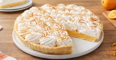 Tarte à l’orange meringuée maison dessert acidulé et gourmand facile