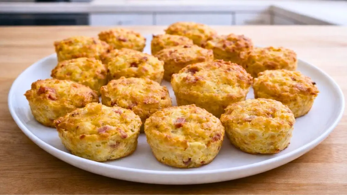 Bouchons aux lardons, parmesan et raclette : l’apéritif maison rapide et savoureux