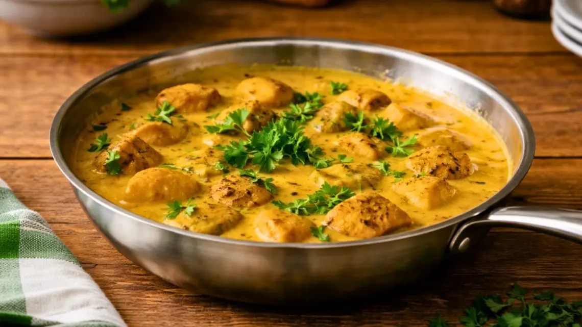 Boulettes de poulet à la sauce crémeuse recette facile et gourmande