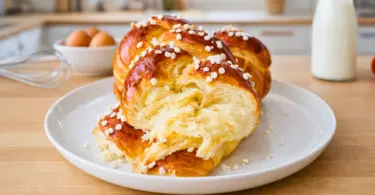 Brioche aux jaunes d’œufs et beurre ultra moelleuse : texture aérienne et mie ultra filante