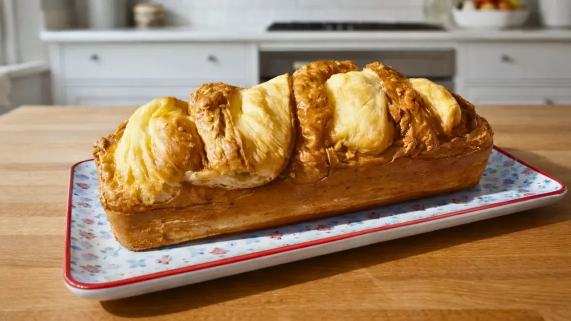 Cake au jambon fumé râpé et à la raclette – idéal pour apéro ou repas léger