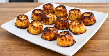 Cannelés au chorizo et au Beaufort : bouchées apéritives croustillantes et fondantes