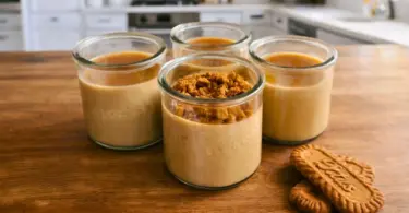 Crème dessert aux spéculoos maison : recette facile prêt en 10 minutes