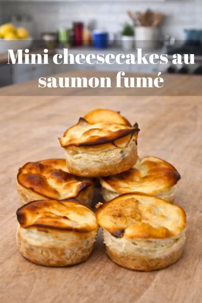Mini cheesecakes au saumon fumé recette facile pour un apéritif chic et festif