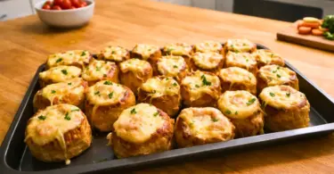 Minis bouchées chaudes au jambon et béchamel idée apéritive prêtes en 30 minutes