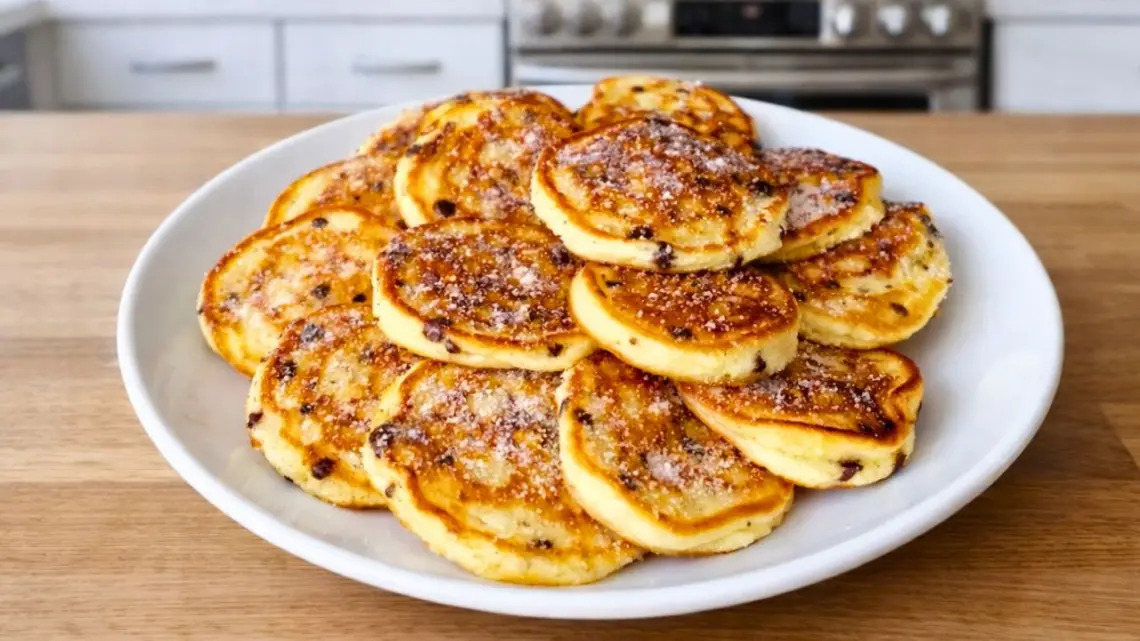 Pancakes au yaourt et aux pépites de chocolat : prêts en 30 minutes