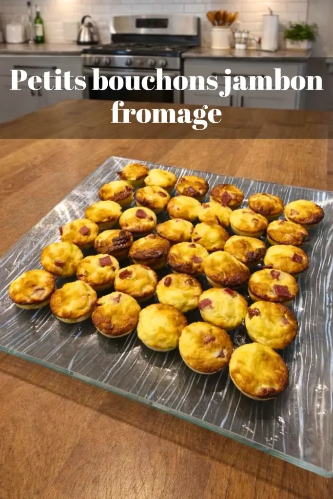Petits bouchons jambon fromage : recette pour un apéritif gourmand
