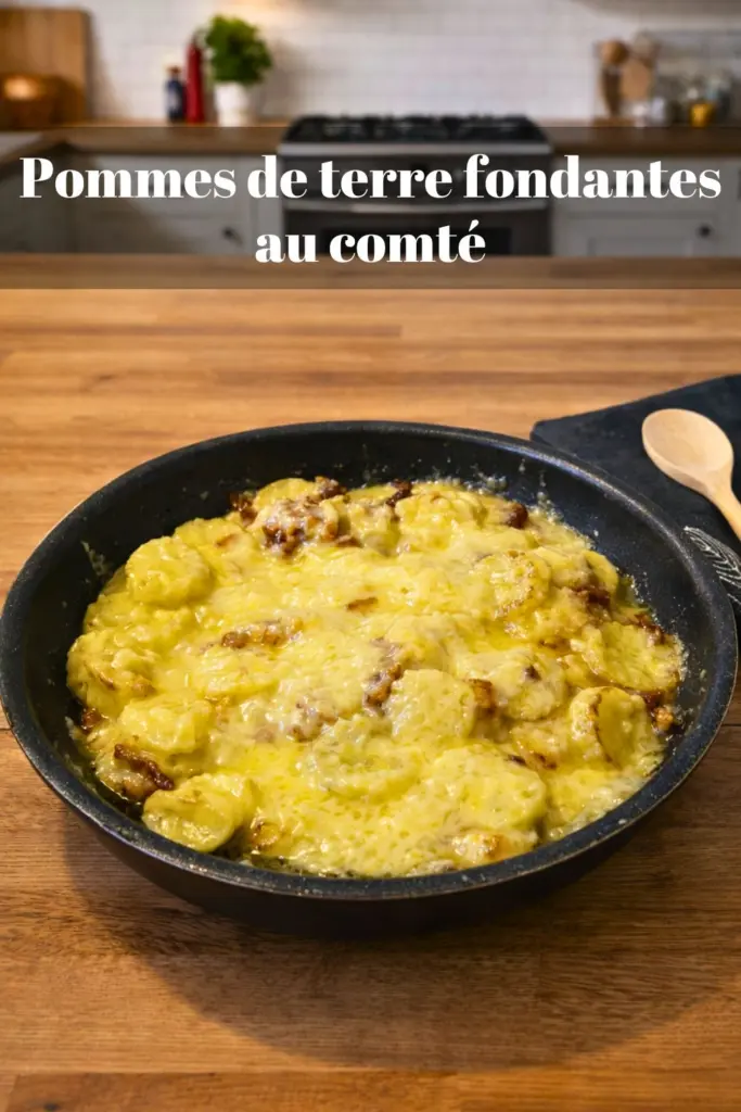 Pommes de terre fondantes au comté un plat savoureux et rapide
