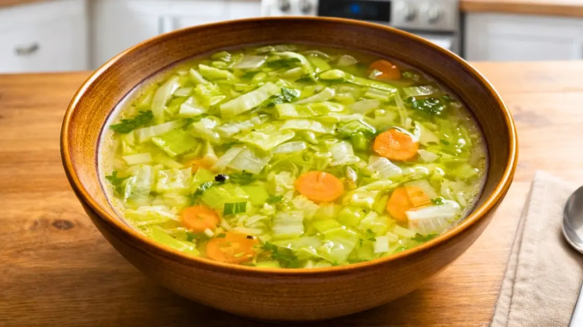 Soupe brûle-graisses au chou qui fait du bien au corps