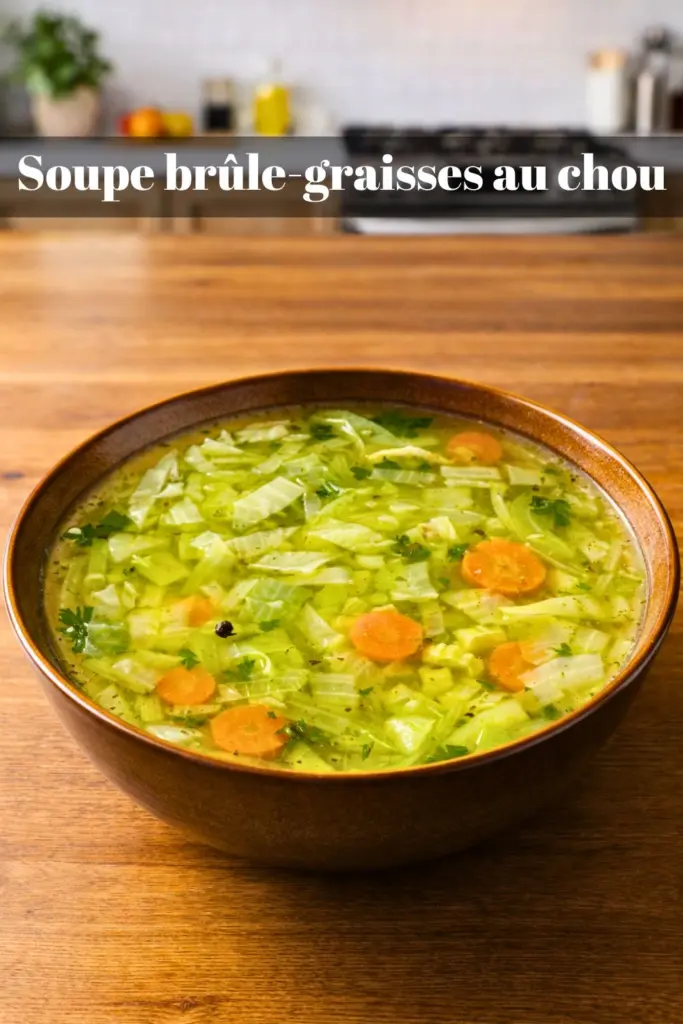 Soupe brûle-graisses au chou qui fait du bien au corps