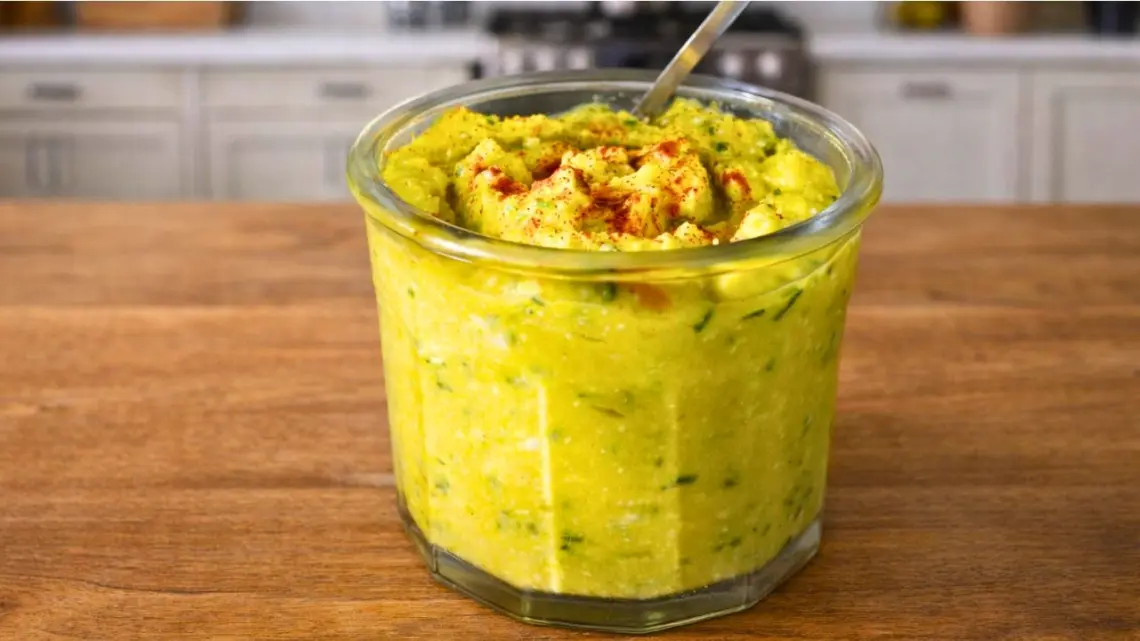 Tartinade de courgette jaune et feta