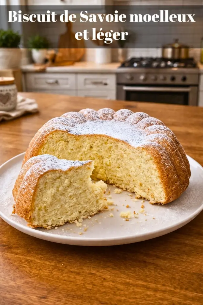 Biscuit de Savoie moelleux et léger : un classique aérien et gourmand