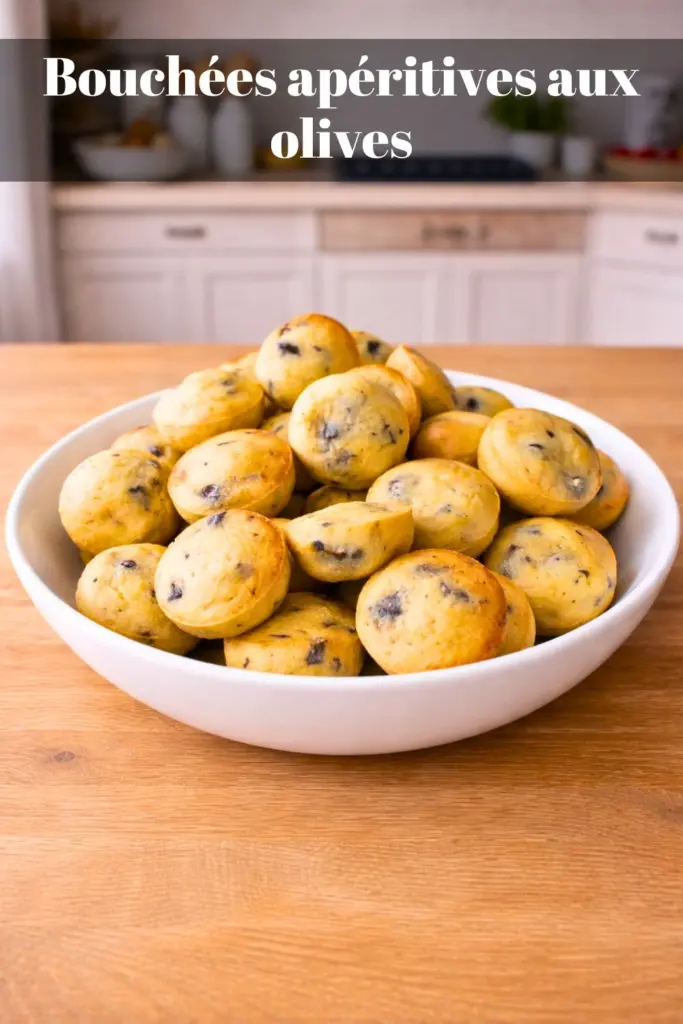 Bouchées apéritives aux olives faciles : recette rapide et savoureuse