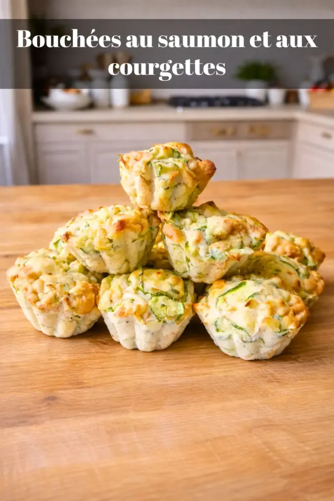 Bouchées au saumon et aux courgettes : recette gourmande pour l'apéritif