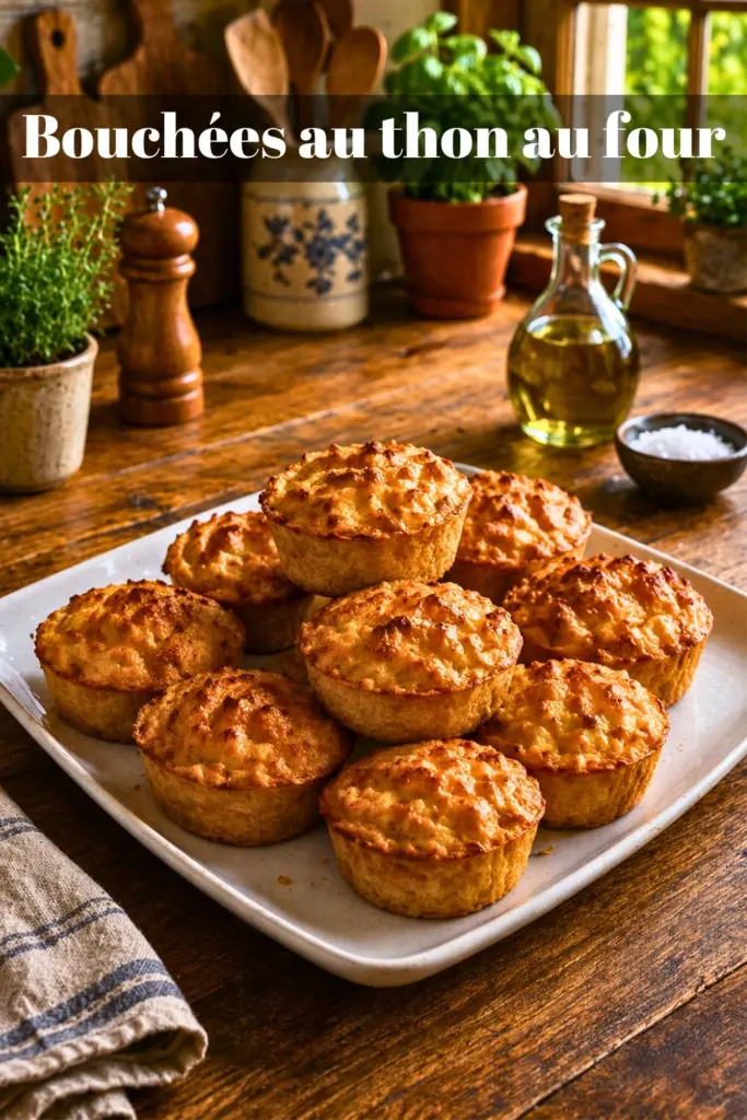 Bouchées au thon au four faciles et rapides – recette apéro prête en 25 minutes