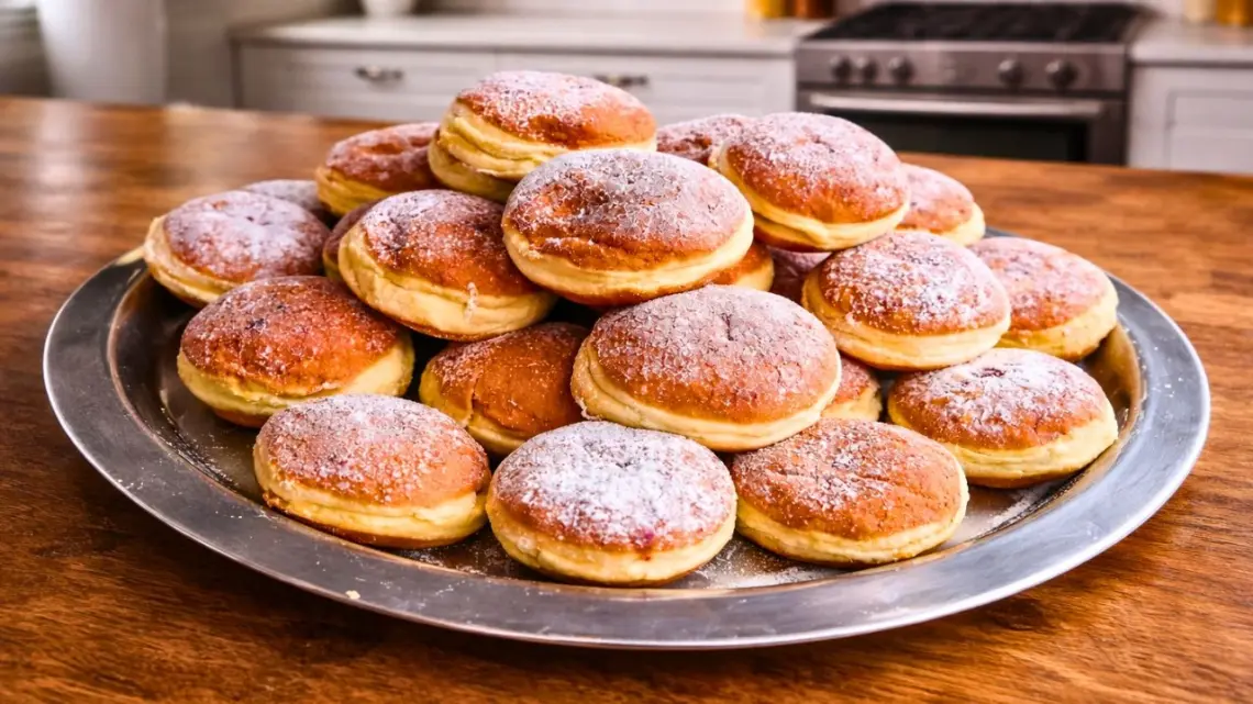 Boules de Berlin (Berliner Pfannkuchen) : légers, gonflés et irrésistibles