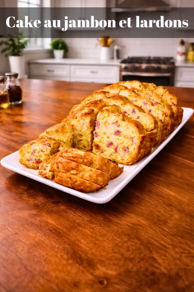 Cake au jambon et lardons maison : pour l’apéritif ou le pique-nique