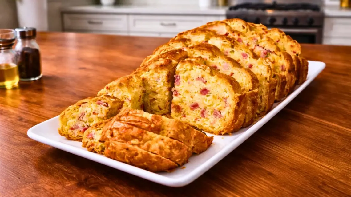 Cake au jambon et lardons maison : pour l’apéritif ou le pique-nique