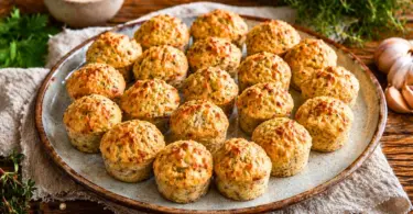 Mini cake salés au thon et moutarde à l’ancienne : l’idée apéro gourmande prête en 30 minutes
