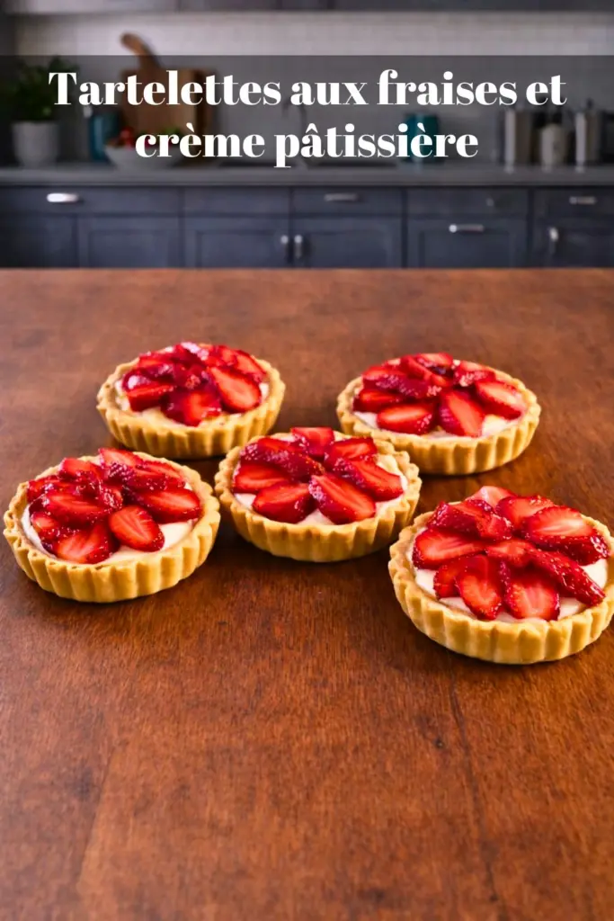 Tartelettes aux fraises et crème pâtissière : dessert rapide, facile et irrésistible