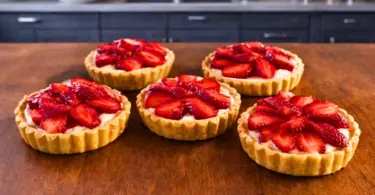 Tartelettes aux fraises et crème pâtissière : dessert rapide, facile et irrésistible