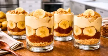 Tiramisù pâte à tartiner et banane : dessert facile en verrines
