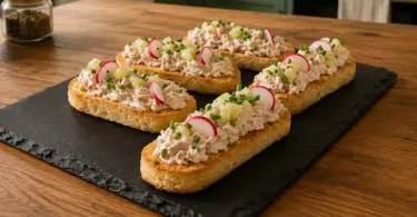 Bûchettes salées au thon et mascarpone : idée originale pour un apéro gourmand