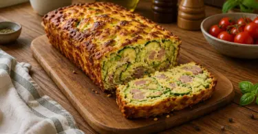 Cake Froid Courgette & Jambon – Fraîcheur Gourmande à Partager