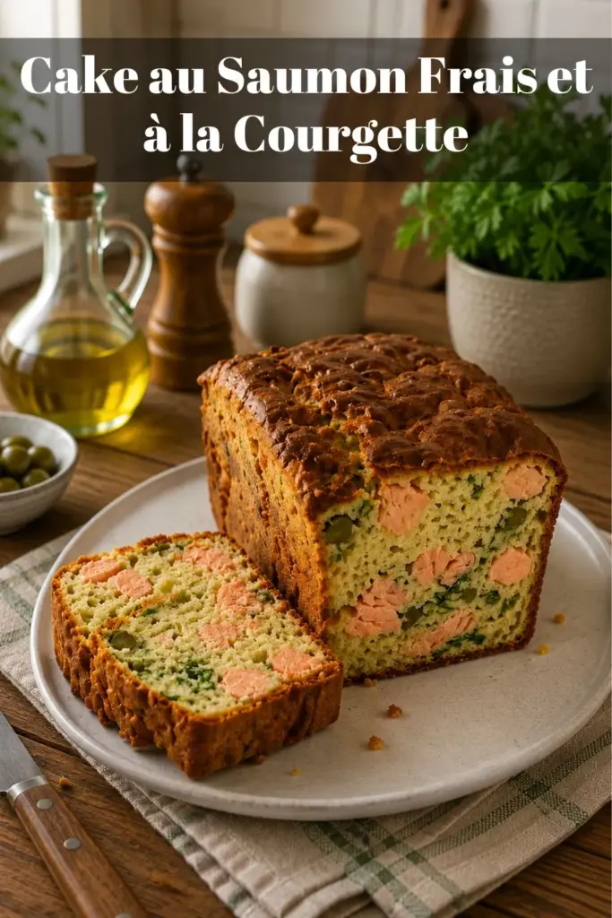 Cake au Saumon Frais et à la Courgette : Recette Moelleuse et Savoureuse
