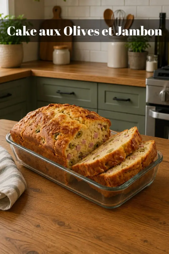 Cake aux Olives et Jambon Moelleux : La Recette Facile et Gourmande pour l’Apéritif