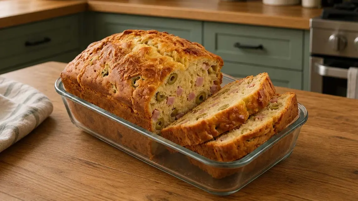 Cake aux Olives et Jambon Moelleux : La Recette Facile et Gourmande pour l’Apéritif