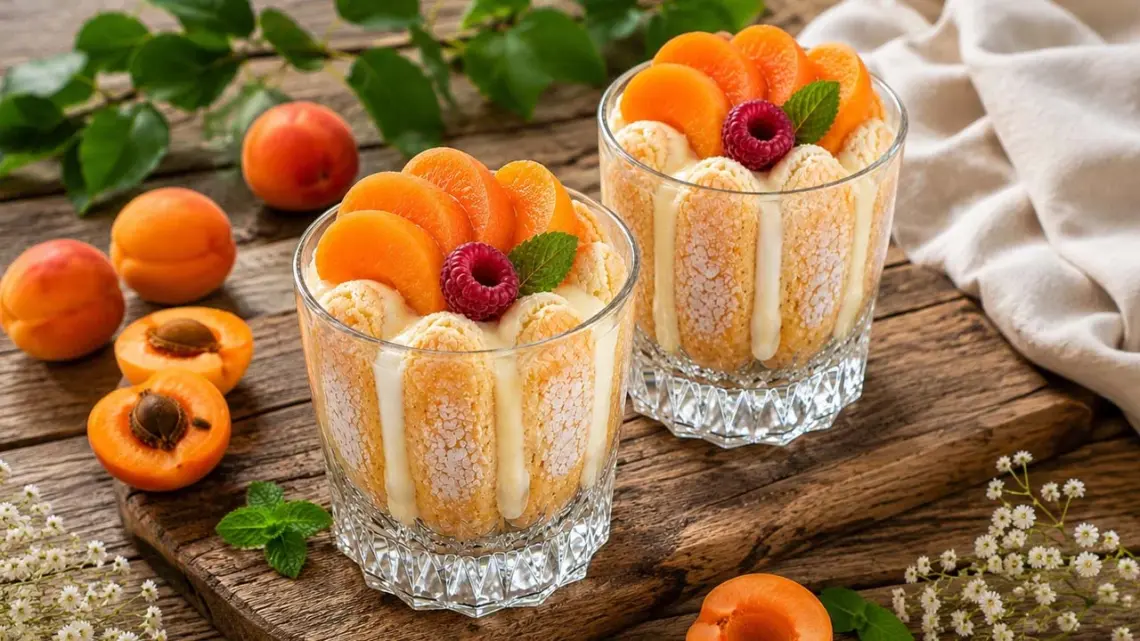 Charlotte aux Abricots Maison : Dessert Fruité, Léger et Élégant en Verrines