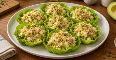 Coupelles de Laitue à l’Avocat, Thon et Œufs Durs : Recette Fraîche et Légère