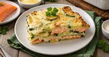 Lasagnes aux Courgettes et au Saumon : Recette Facile, Fondante et Légère au Four