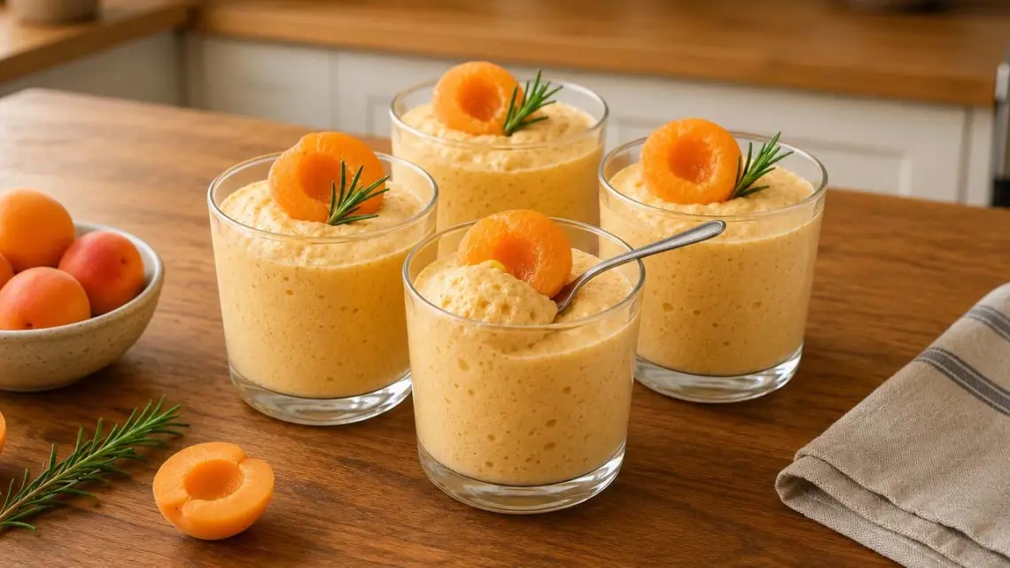 Mousse aux abricots et fromage blanc : un dessert frais et gourmand