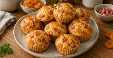 Muffins aux Abricots Secs et aux Lardons : La Recette Sucrée-Salée Facile et Moelleuse