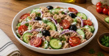 Salade au thon qui fait fondre les kilos : rapide et rassasiante