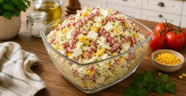 Salade de chou, salami et fromage : une recette fraîche, complète et gourmande