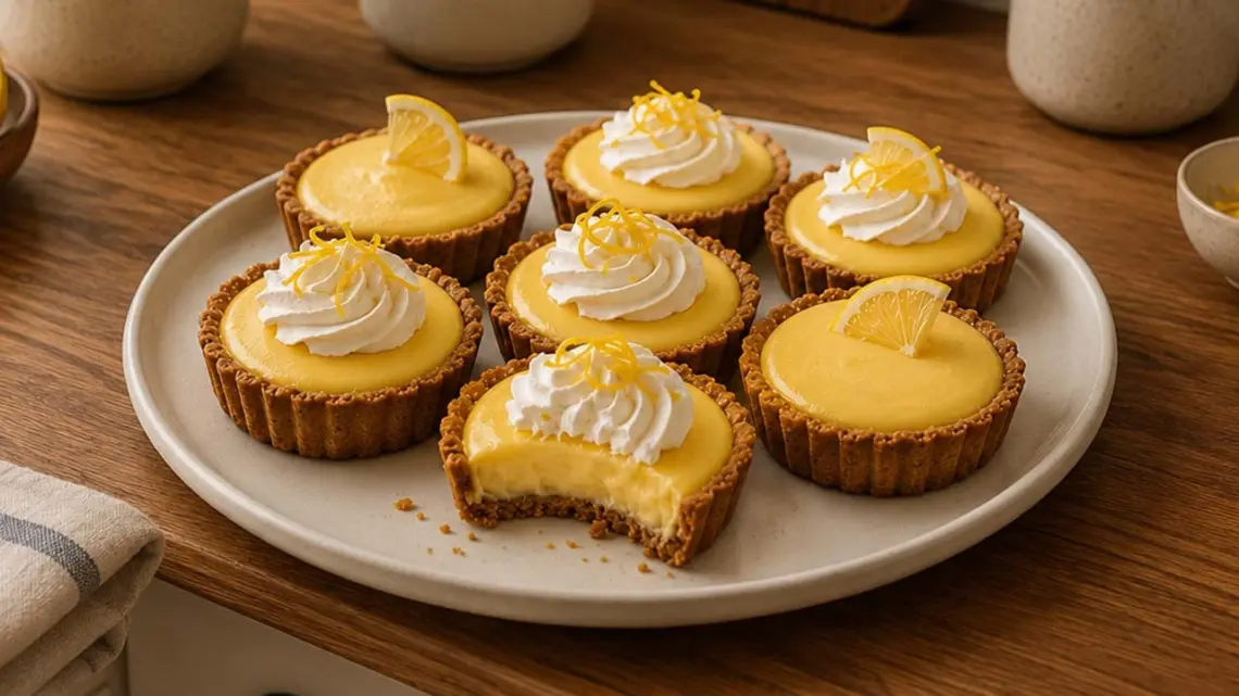 Tartelettes au Citron et Spéculoos : Recette Facile, Crémeuse et Gourmande